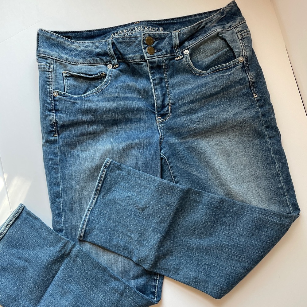 American Eagle Cropped Jeans | Size 12
